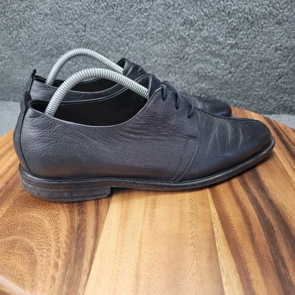 Cole Haan Beckett Shoes Black Leather Mens Sz 9 M Split Toe Oxfords Dress C06399 - Picture 3 of 12